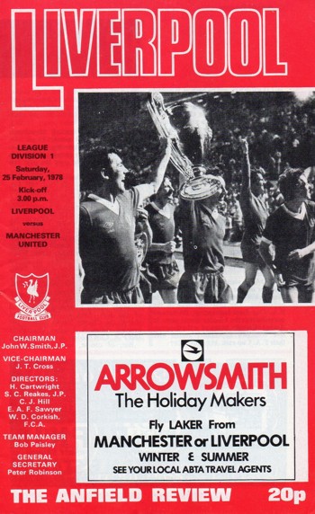 Match programme